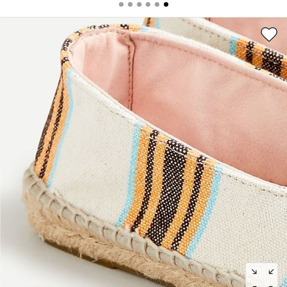 NWT J CREW ESPADRILLE Slip On - Picture 5 of 6